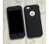 360° kryt Mate silikónový iPhone 5/5S/SE - čierny